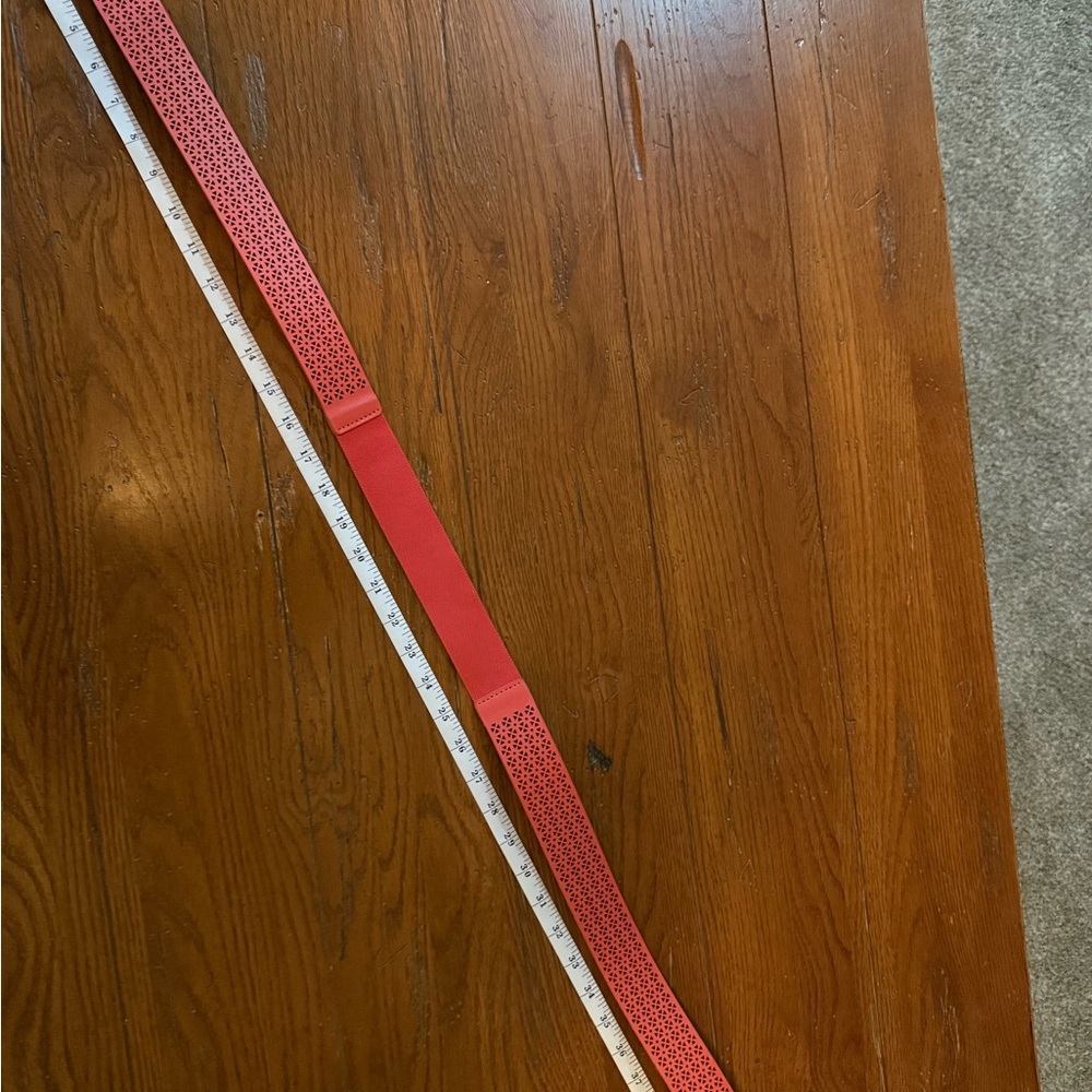 *Isaac Mizrahi Coral Women's Stretch Belt - 2X/3X - Worn Once